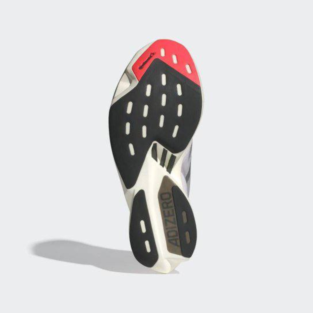 Adidas Adizero Adios Pro 3 - Branco/Vermelho Solar
