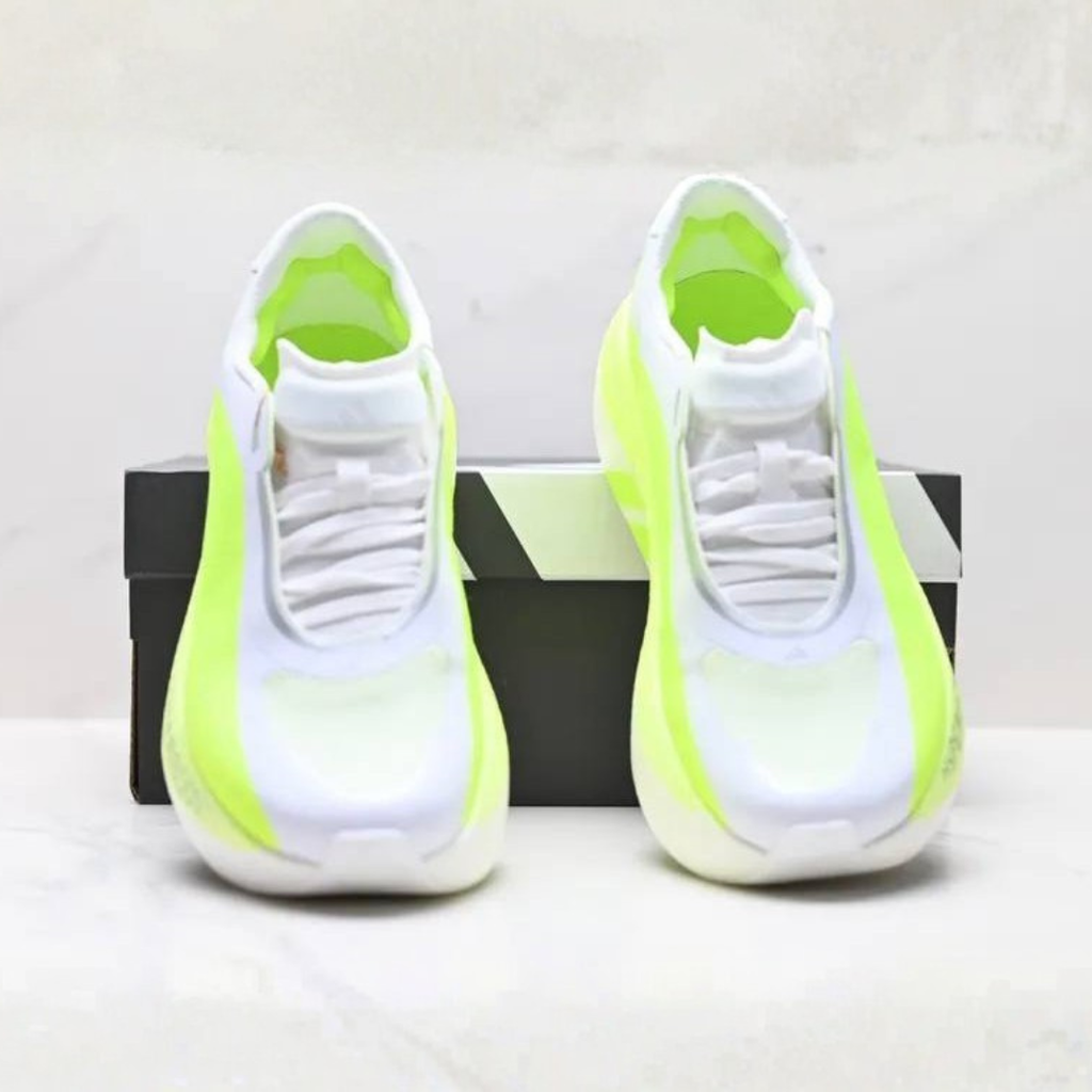Adidas Hyperboost Edge - Branco/Verde Neon
