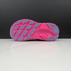 HOKA Clifton 9 Branco e Rosa – imagem 6 de 6