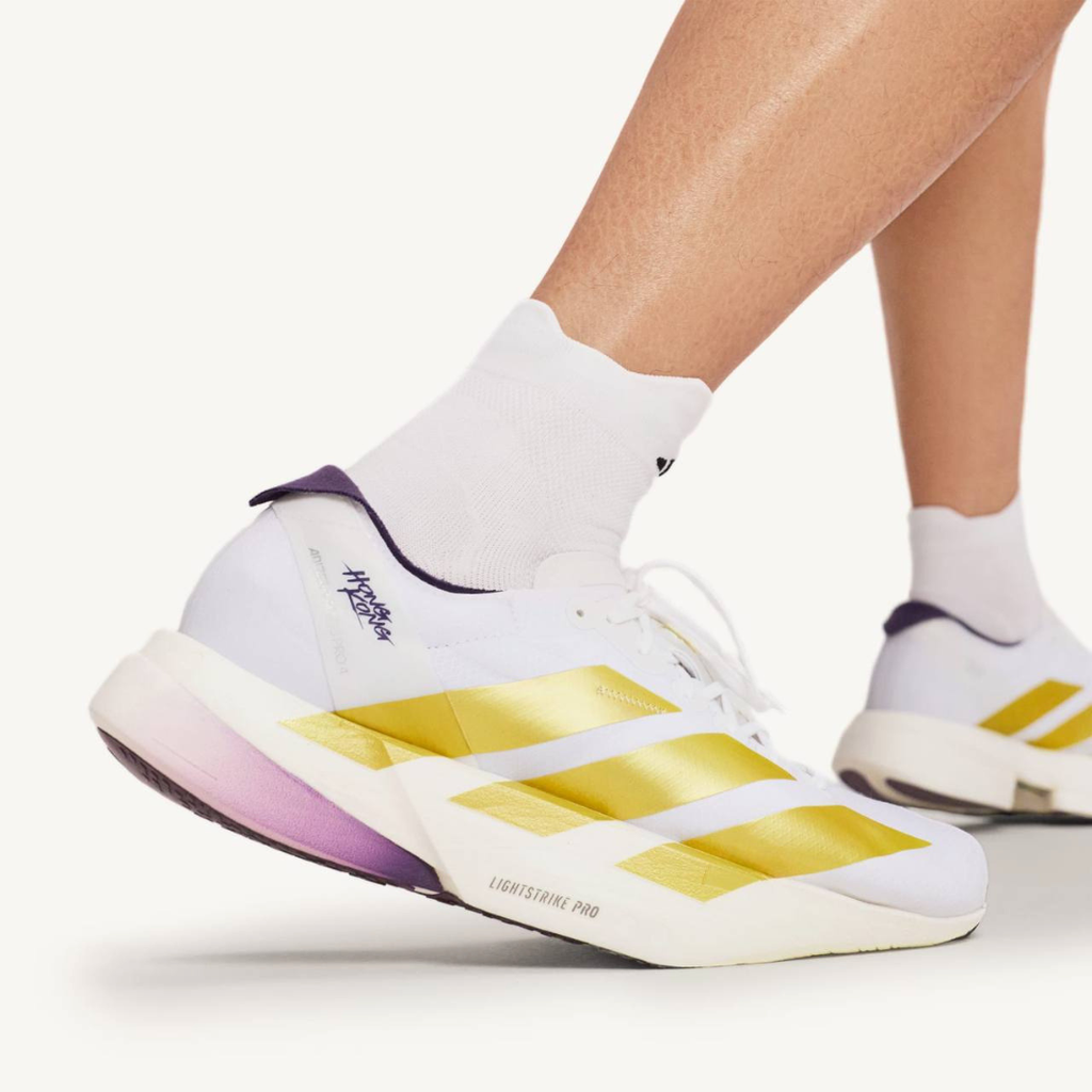 Adidas Adizero Adios Pro 4 Hong Kong - Branco/Dourado