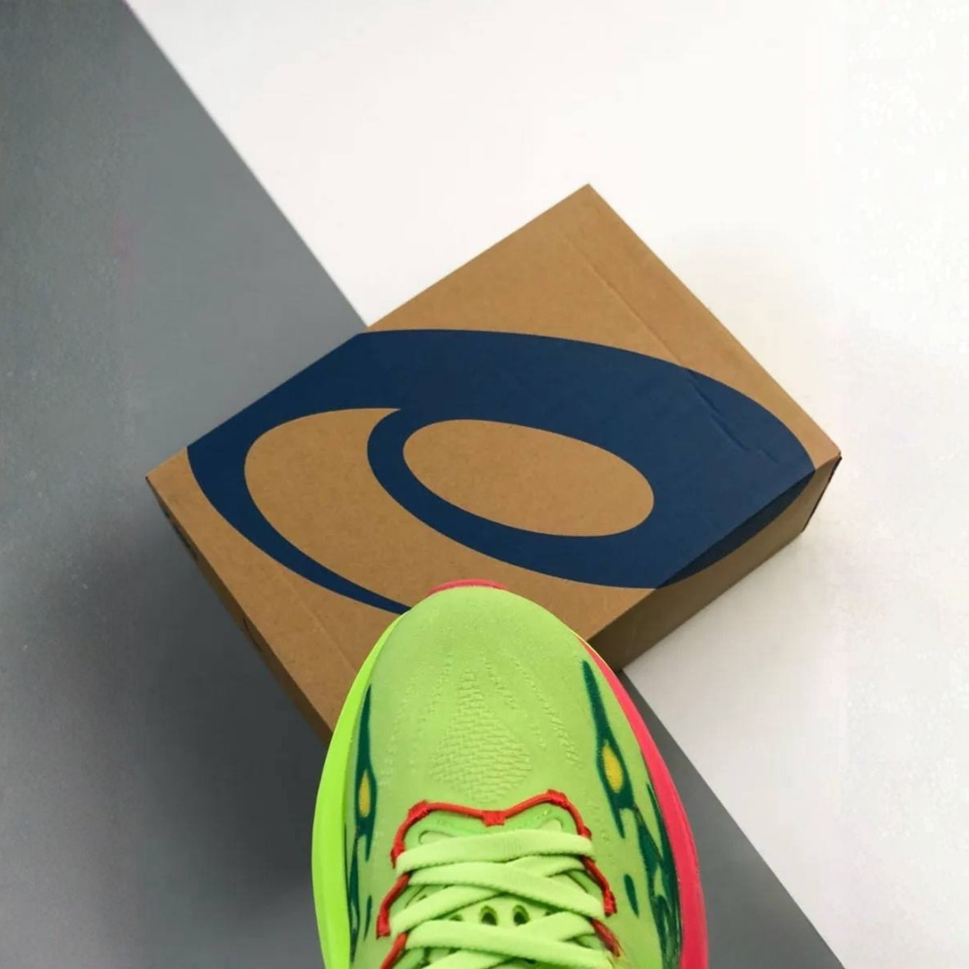 Asics Superblast 3 - Unissex - Verde/Vermelho