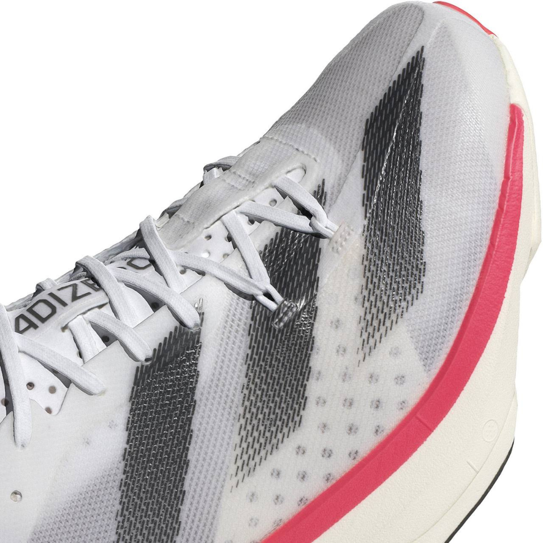 Adidas Adizero Adios Pro 3 - Branco/Vermelho Solar