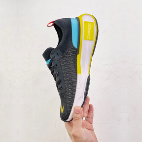 Nike Invincible Run 3 - Preto/Azul Báltico/Amarelo