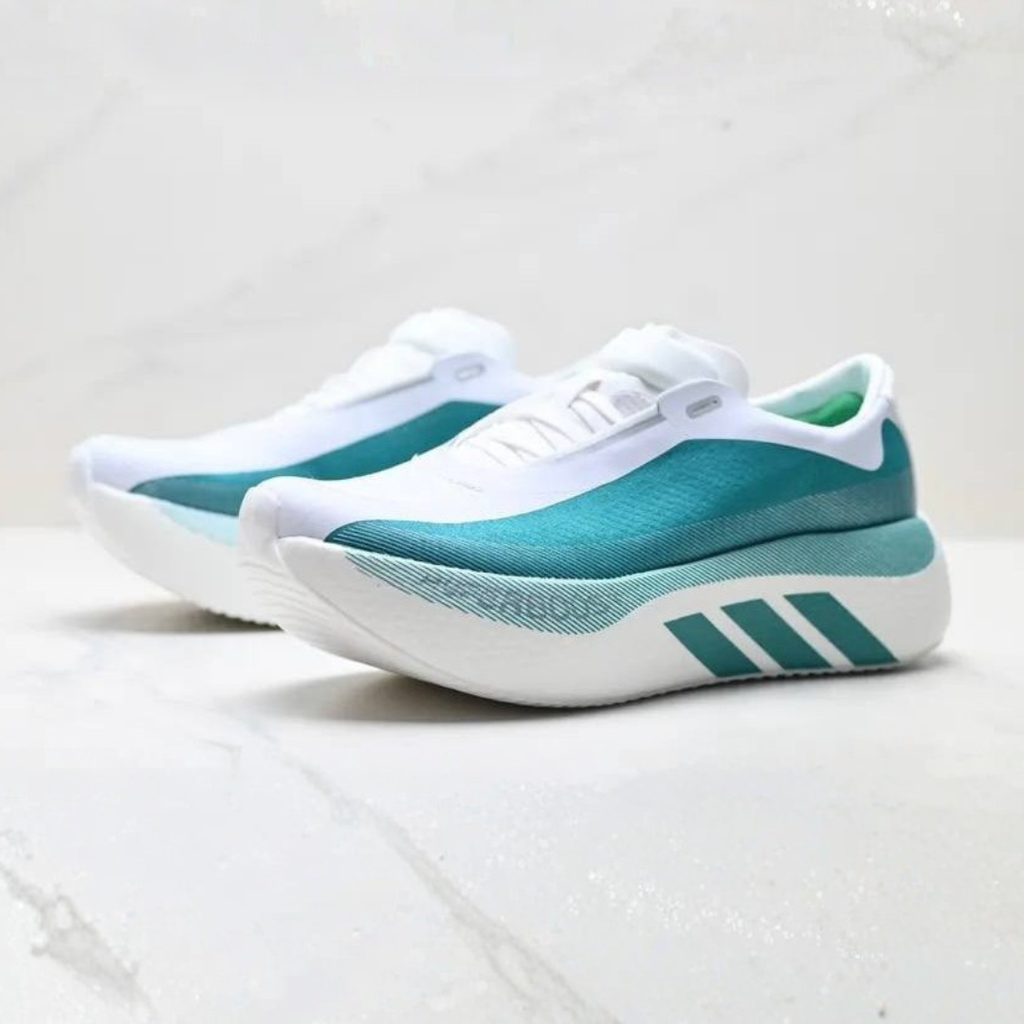 Adidas Hyperboost Edge - Branco/Verde Escuro