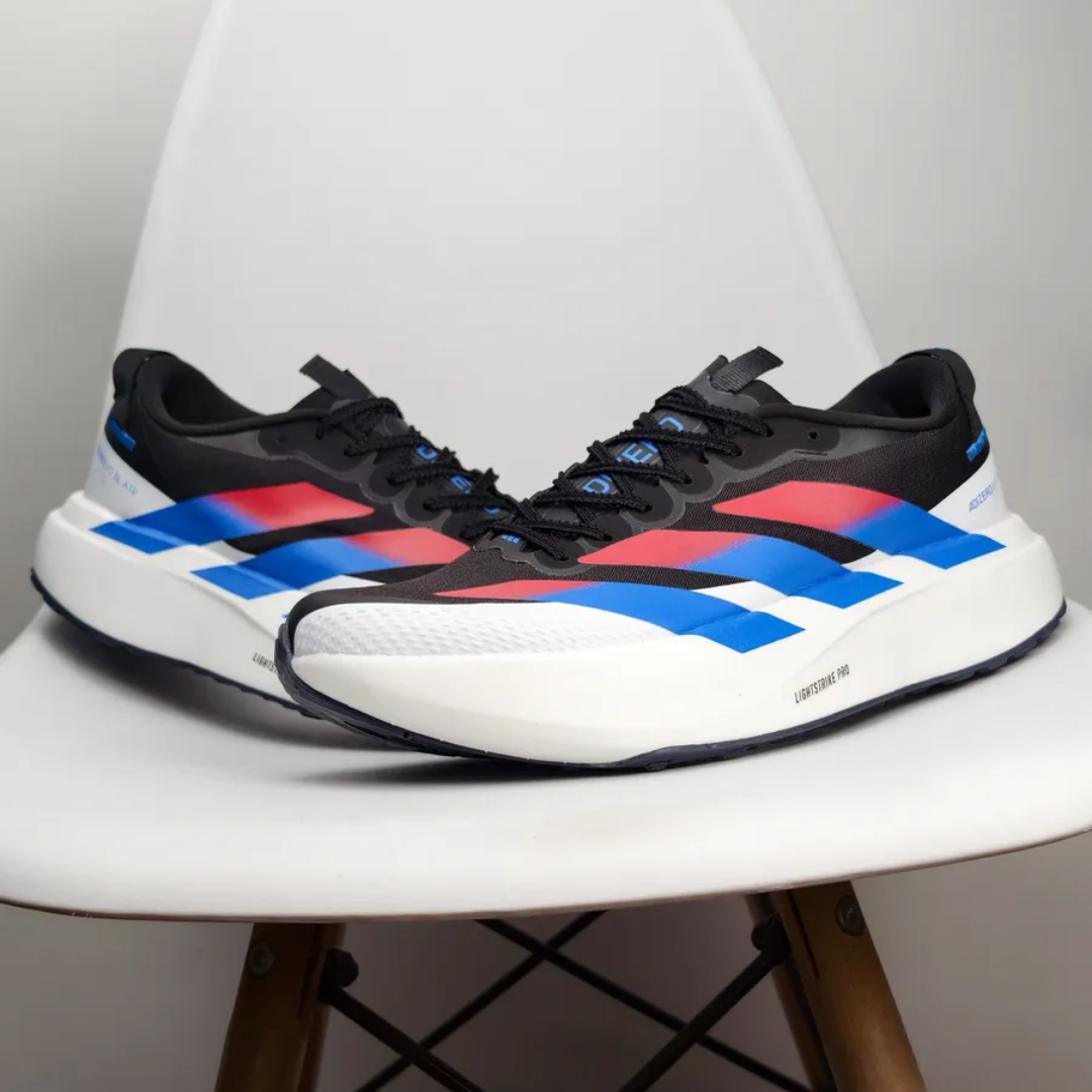 Adidas Adizero EVO SL ATR - Preto/Azul/Vermelho