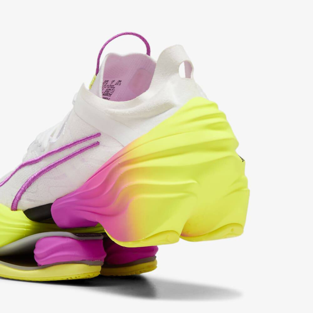Puma Fast-RB Nitro Elite - Branco/Roxo/Verde Neon