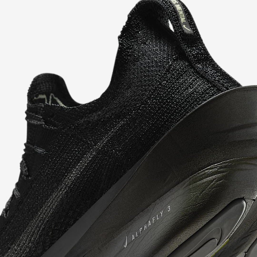 Nike ZoomX ALPHAFLY Next% 3 - Preto/Olive Aura/Prateado metalizado
