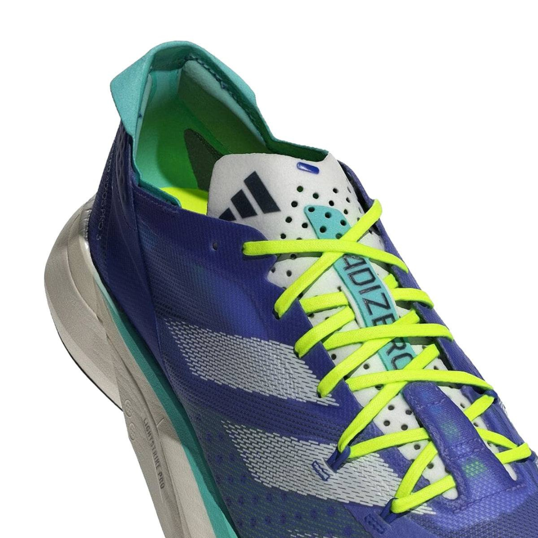 Adidas Adizero Adios Pro 3 - Azul Royal/Verde Neon