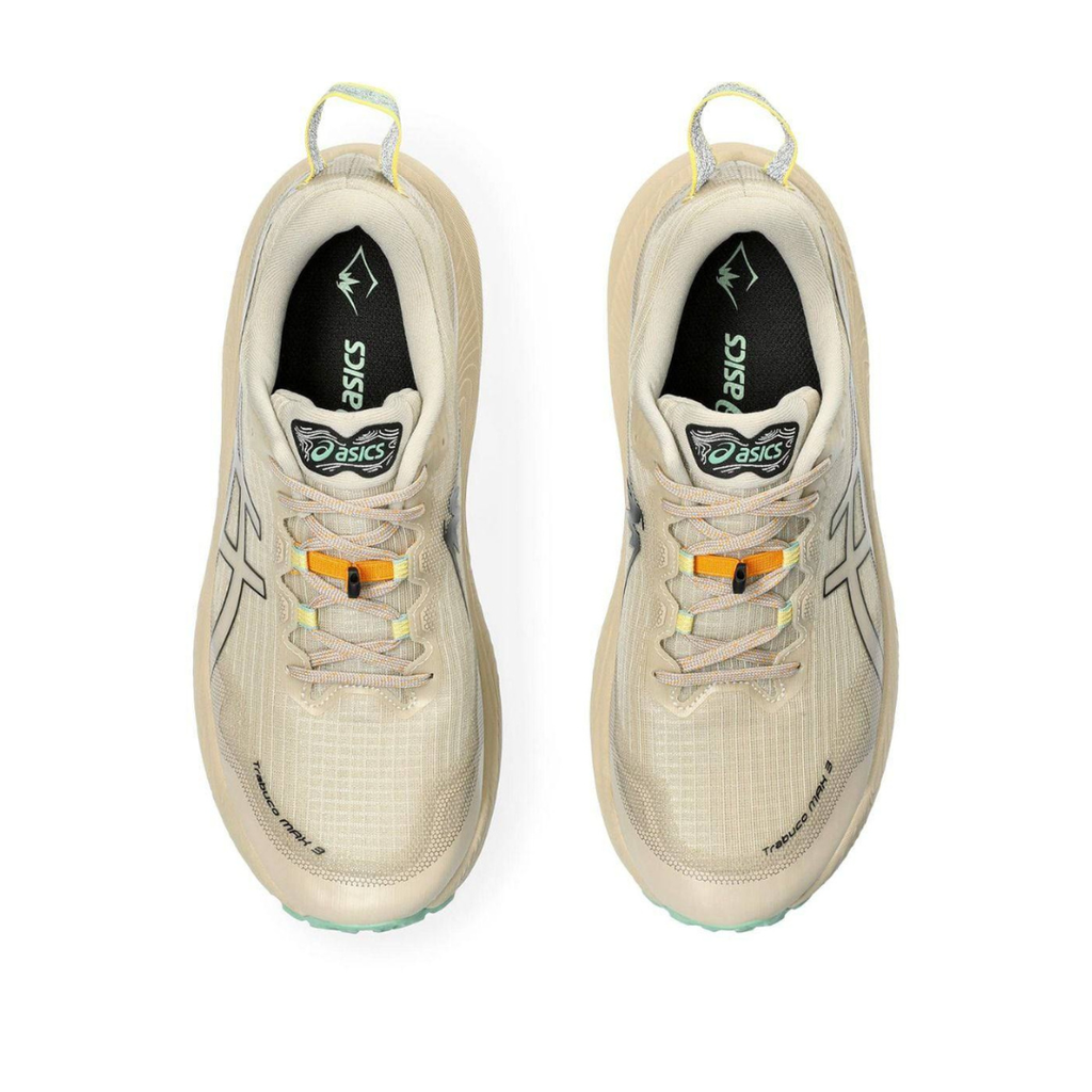 Asics Trabuco Max 3 - Bege/Laranja/Verde