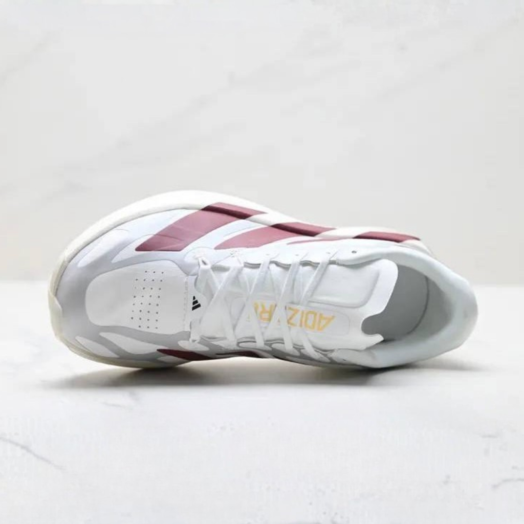 Adidas Adizero EVO SL EXO - Off White/Maroon Mystery Red