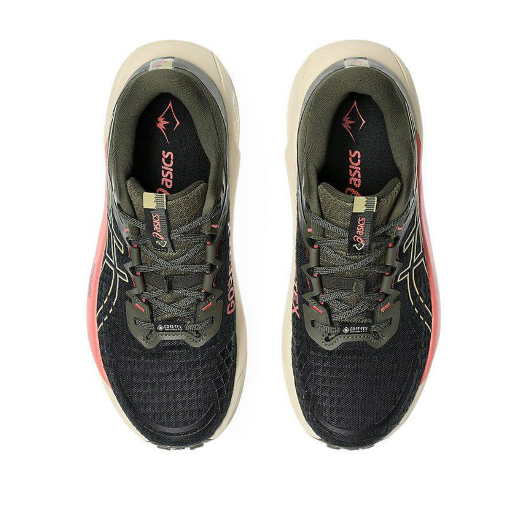 Asics Gel Trabuco 13 - Verde Oliva/Vermelho