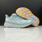 HOKA Clifton 9 Amarelo e Vermelho – imagem 3 de 6