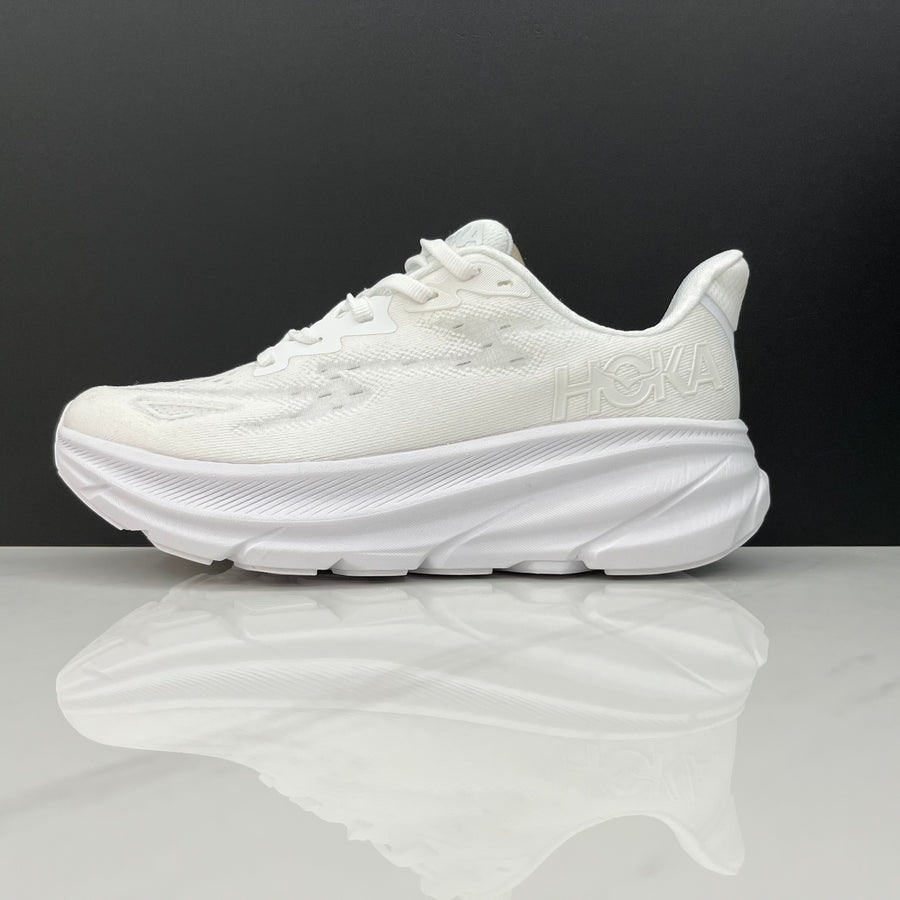 HOKA Clifton 9 Laranja e Azul – imagem 1 de 6