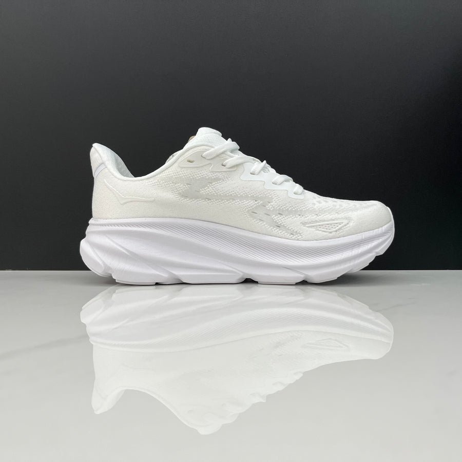 HOKA Clifton 9 Laranja e Azul – imagem 2 de 6