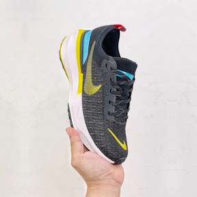 Nike Invincible Run 3 - Preto/Azul Báltico/Amarelo