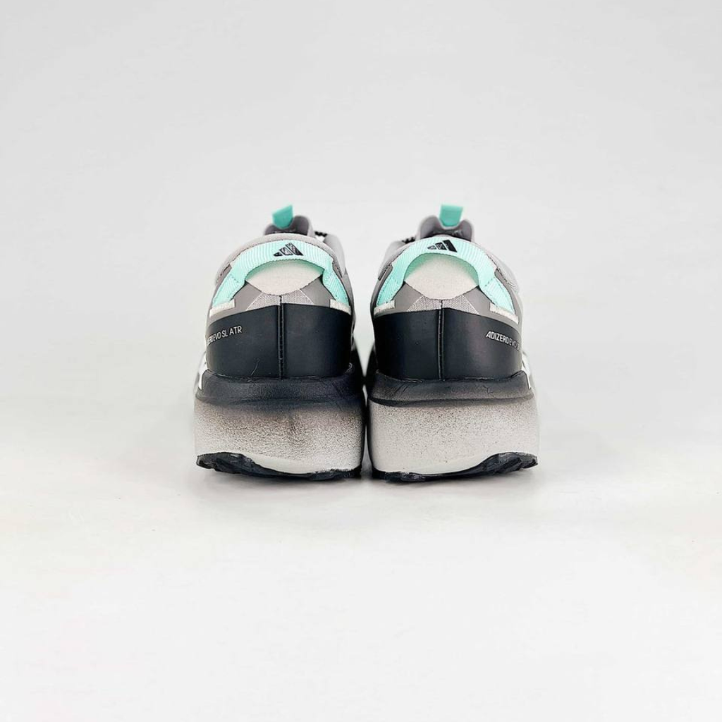 Adidas Adizero EVO SL ATR - Cinza/Preto/Verde Água