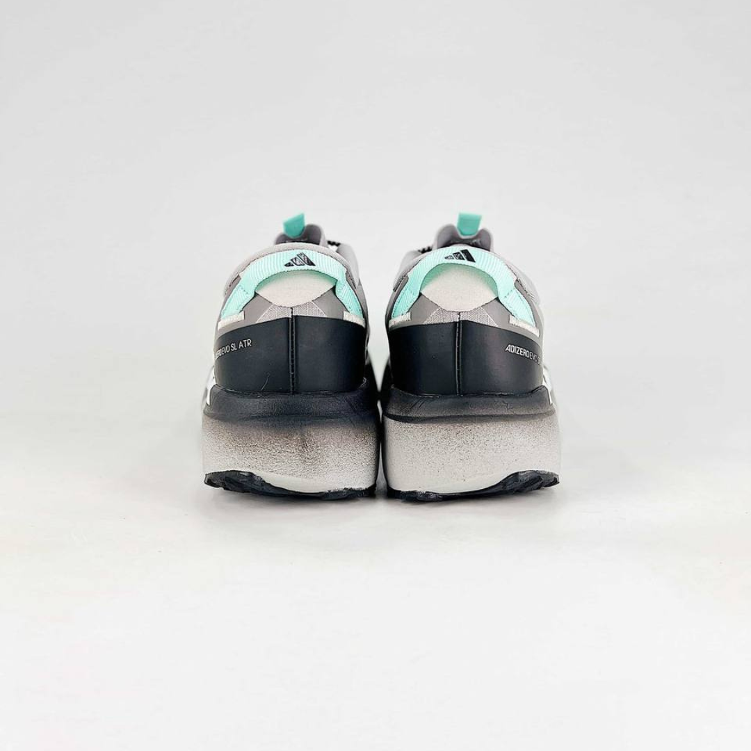 Adidas Adizero EVO SL ATR - Cinza/Preto/Verde Água