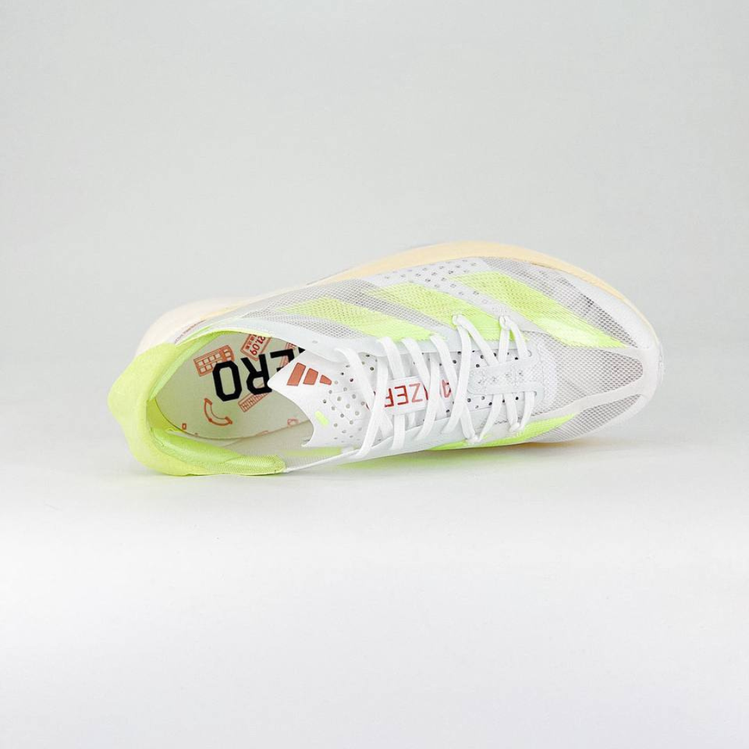 Adidas Adizero Adios Pro 3 - Branco/Verde Neon