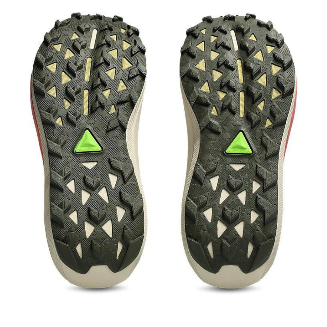 Asics Gel Trabuco 13 - Verde Oliva/Vermelho