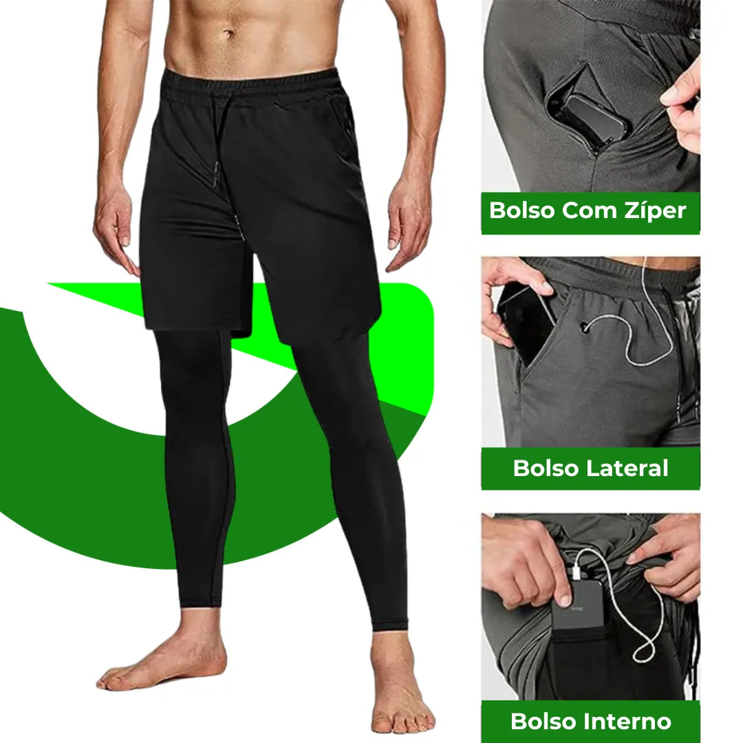 Calça Fort DuoFit Pro Masculina