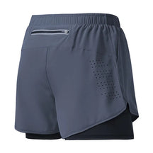 Shorts Masculino 2 em 1 MaxRun Fort Secagem Rápida e Camada Dupla