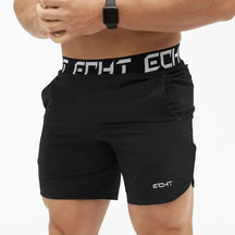 Shorts Masculino Fitness Respirável e de Secagem Rápida - Fort Sports