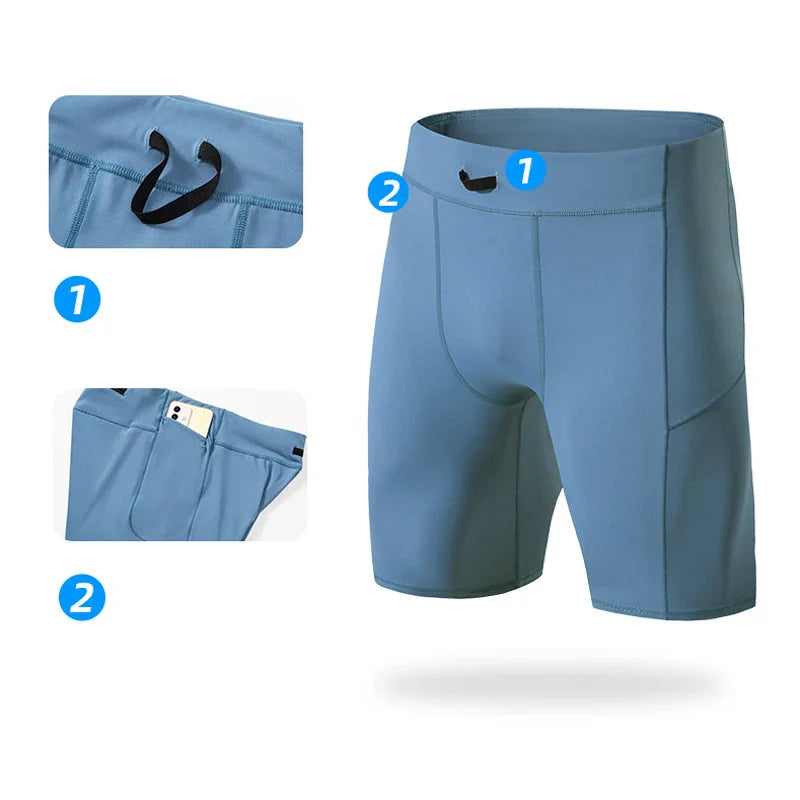 Shorts de Compressão Masculino Fort QuickDry