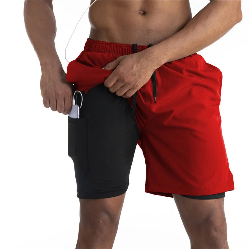 Shorts Masculino Fort Motion 2 em 1