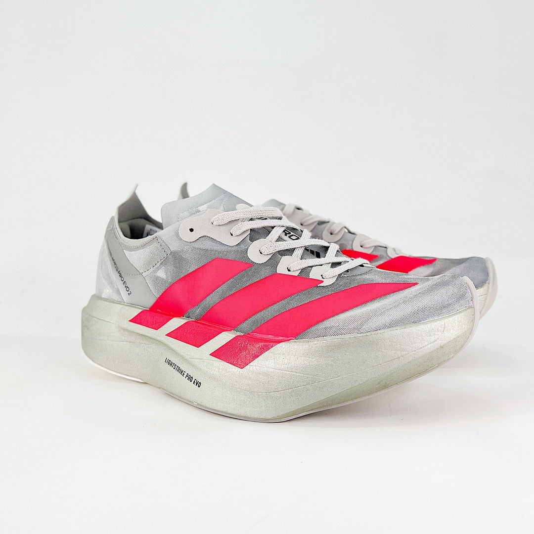 Adidas Adizero Adios Pro Evo 2 - Prata/Vermelho - imagem 2