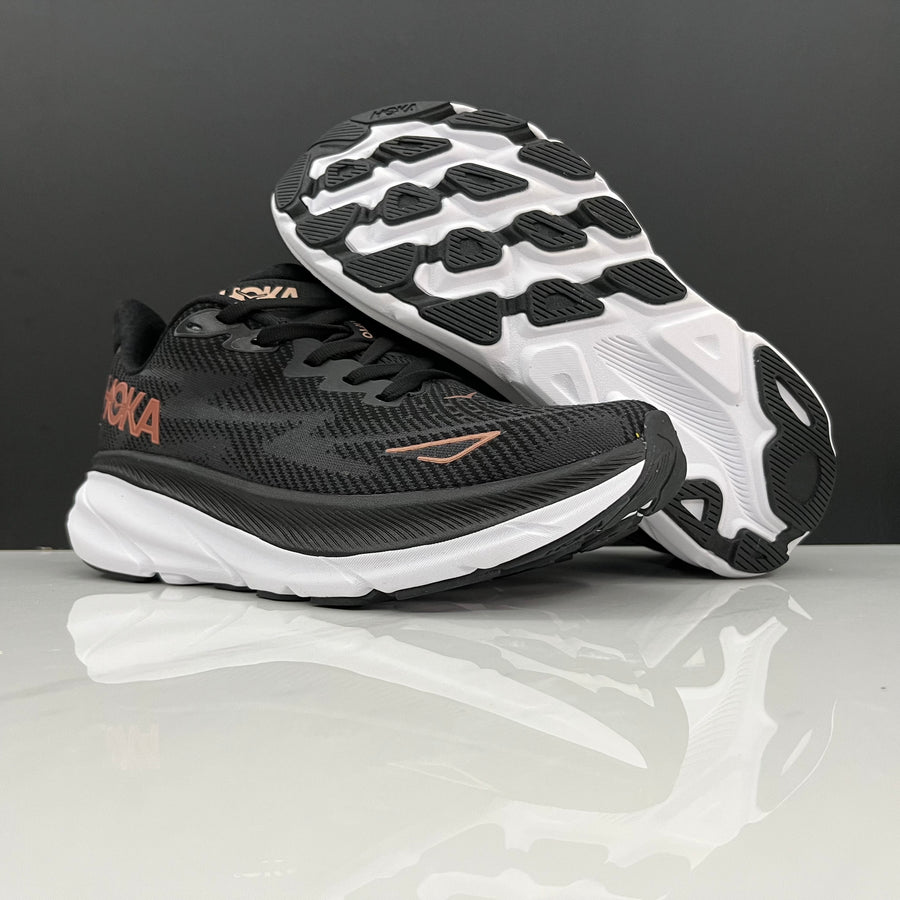 HOKA Clifton 9 Branco, Azul e Verde – imagem 3 de 5