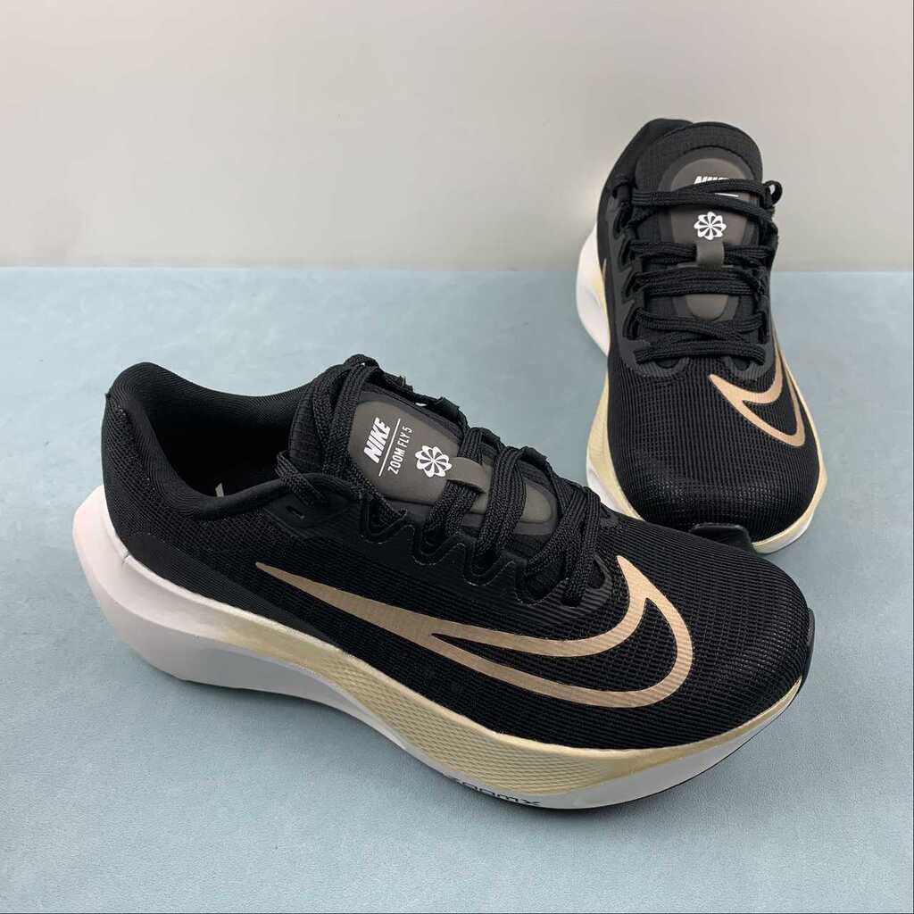 Nike Zoom Fly 5 Preto Ouro – ForTimer