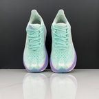 HOKA Clifton 9 Verde Menta e Lilás – imagem 4 de 5