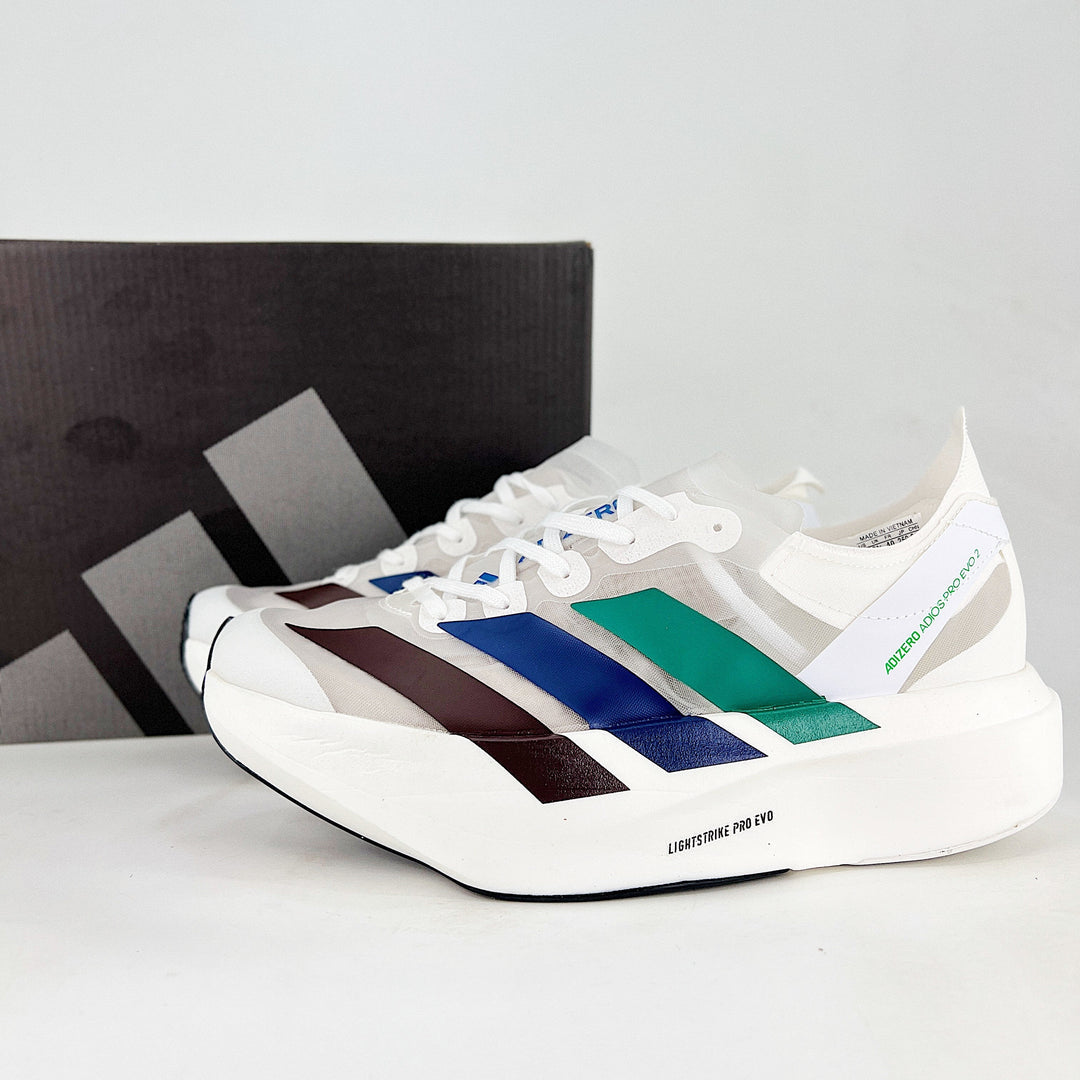 Adidas Adizero Adios Pro Evo 2 - Branco/Marinho/Verde - imagem 9