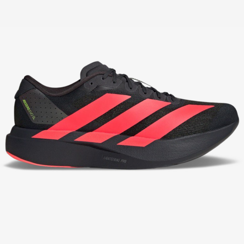 Adidas Adizero EVO SL - Preto/Vermelho – ForTimer