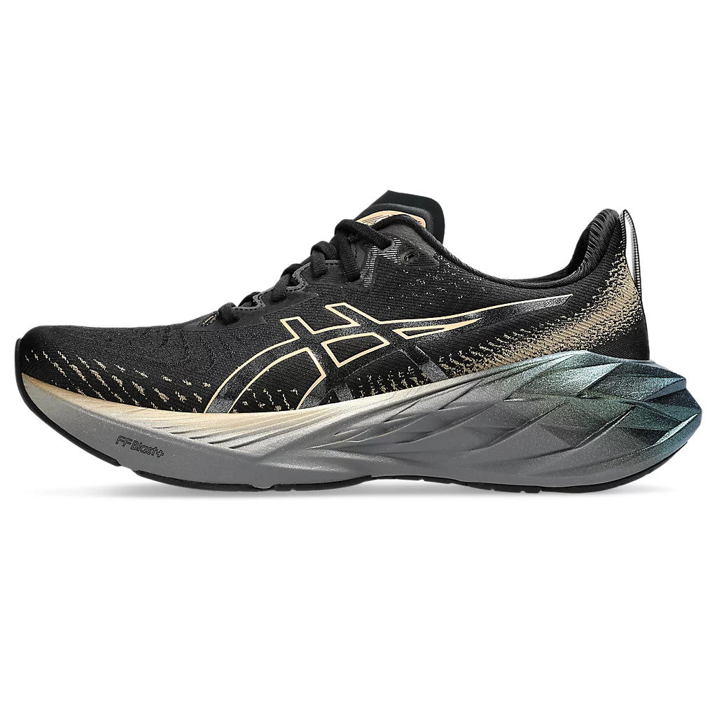Asics Novablast™ 4 Platinum Preto Dourado