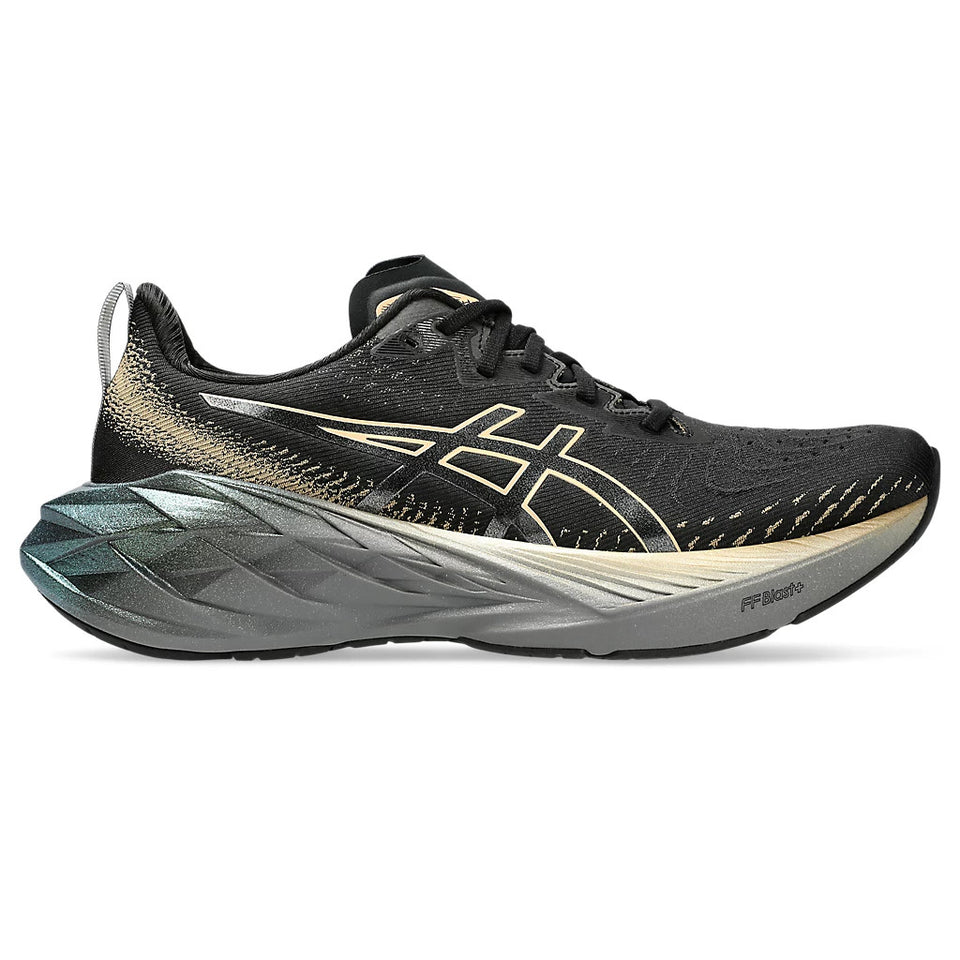 Asics Novablast™ 4 Platinum Preto Dourado