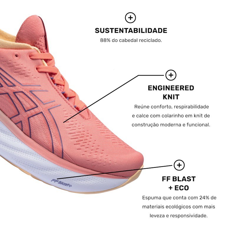 Asics Gel - Nimbus™ 25 - Rosa