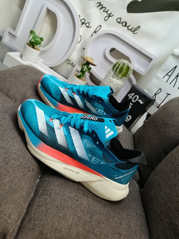 Adidas Adizero Adios Pro 3 - Azul Collor edição limitada – ForTimer