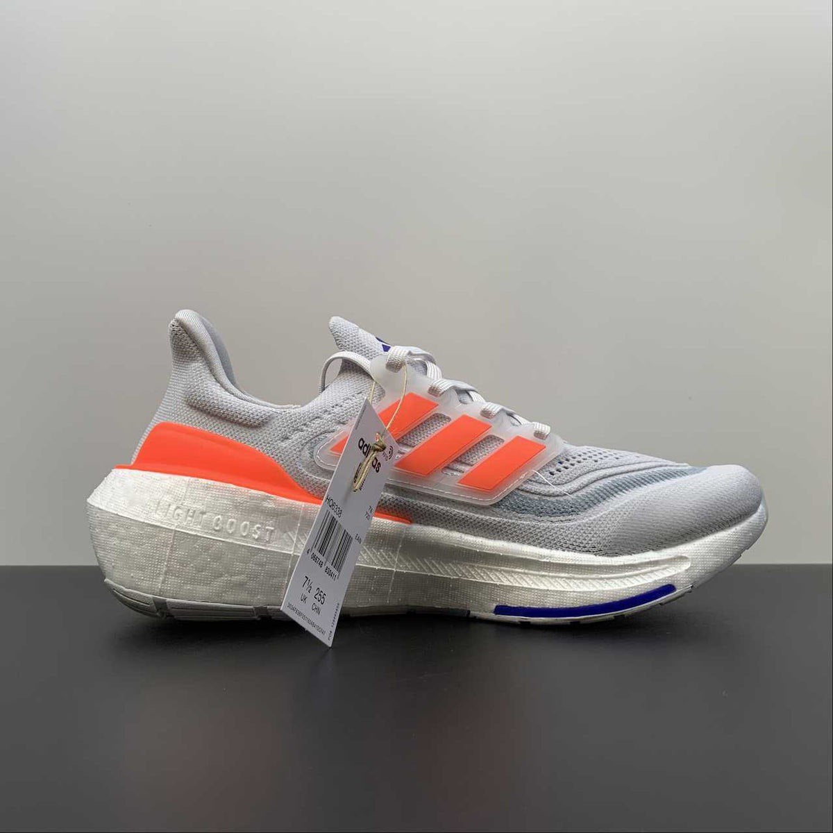 Adidas Ultraboost Light 23 Cinza com Laranja – ForTimer