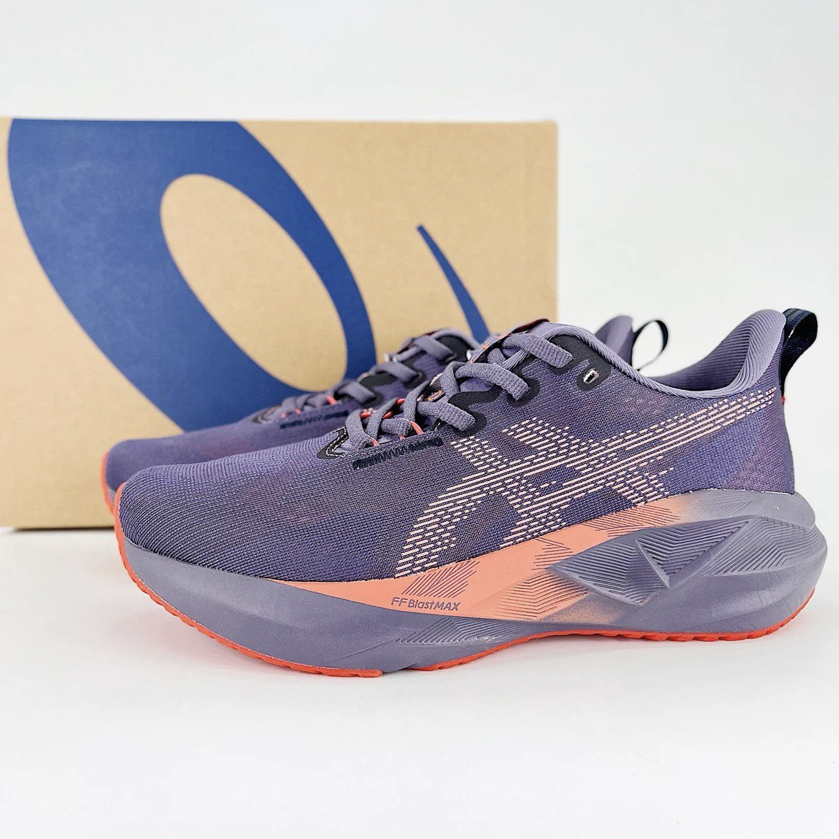 Asics Novablast 5 - Roxo com Vermelho