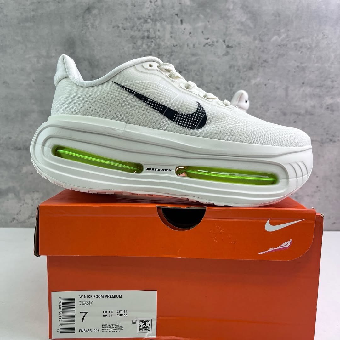 Nike Vomero Premium - Branco/Verde