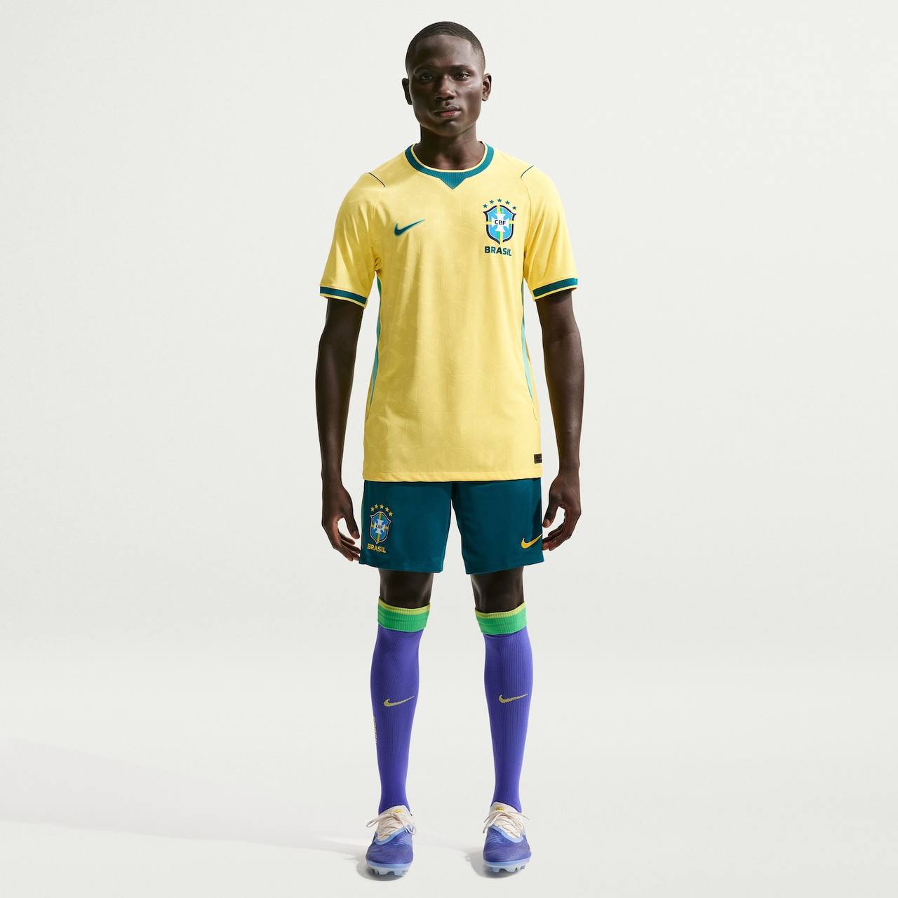 Camisa Brasil Titular 2026/27 - Versão Jogador Copa do Mundo