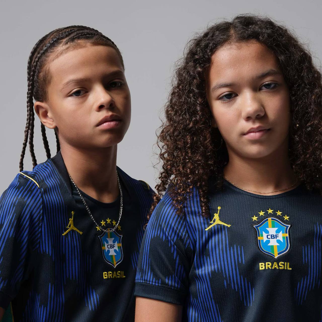 Camisa Brasil Jordan II - Versão Torcedora Infantil Copa do Mundo