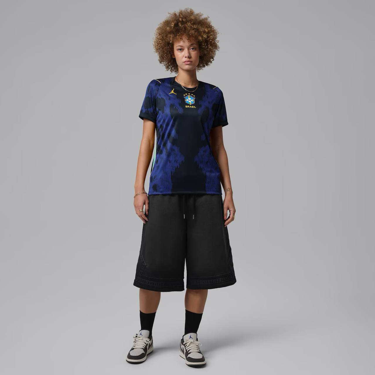 Camisa Brasil Jordan II - Versão Torcedora Feminina Copa do Mundo