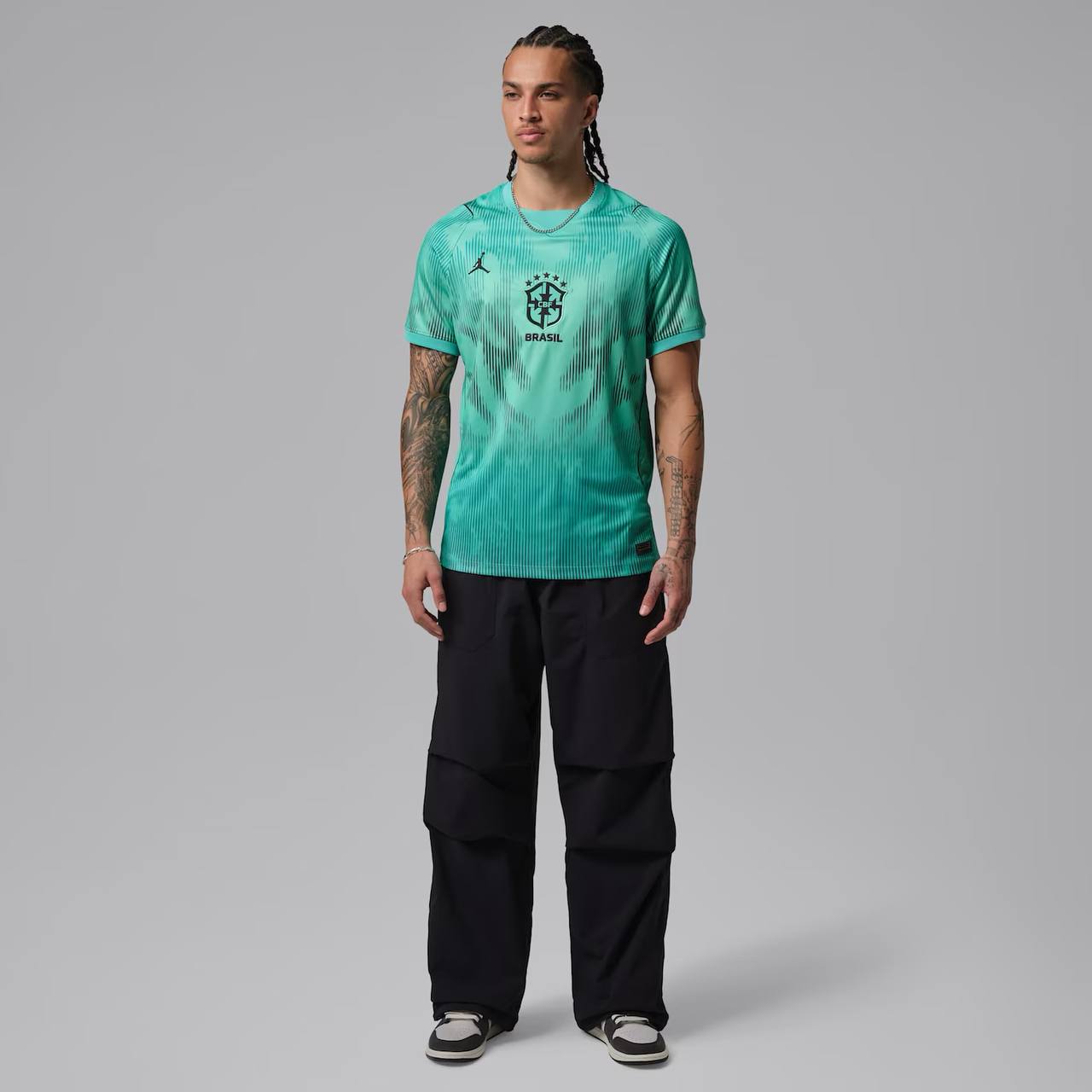 Camisa de Goleiro Brasil Jordan 2026/27 Torcedor Copa do Mundo